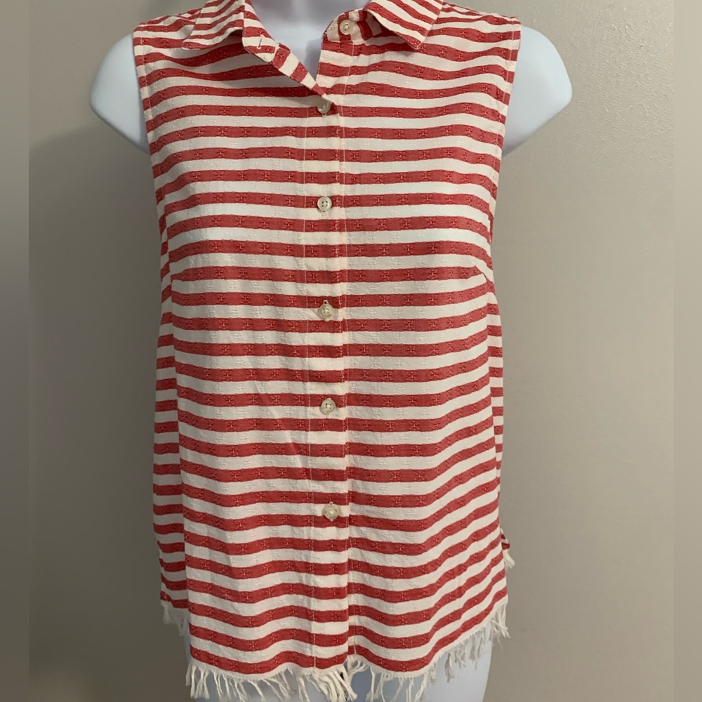 Kensie Jeans Striped Tank